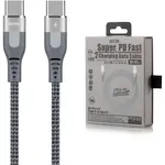 REMAX RC-151cc Type-C to Type-C Super PD Fast Charge Flash Charging Cable Dual Type-C Data Line For Mobile Phone Tablet